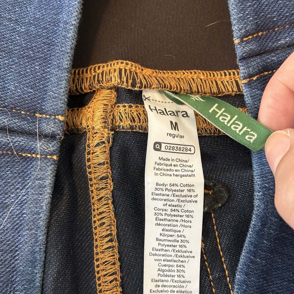 Halara UltraSculpt™ High Waisted Scrunch Butt Tummy Control Jeans Jegging Medium - Picture 4 of 8